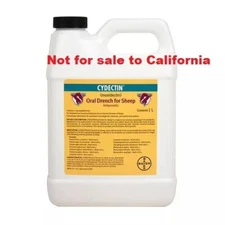 Cydectin Oral Drench Sheep 1 Liter 1mg Moxidectin Wormer Internal Parasite 