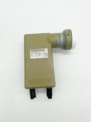 VINTAGE GRUNDIG - UNIVERSAL TWIN LNC UNIT - 9 75 10.GHz SATELITE RECIEVER