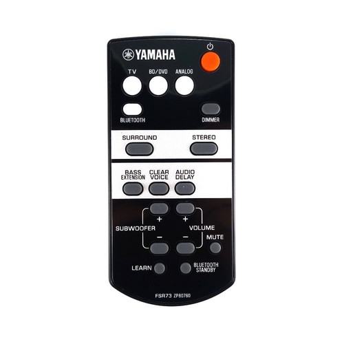 FSR73 ZP80760 Télécommande de rechange pour barre de son Yamaha ATS1050 ATS-1050 SRT700 YAS105 YAS-105