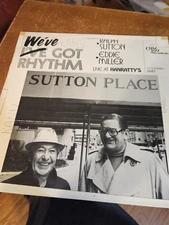 WE'VE GOT RHYTHM RALPH SUTTON EDDIE MILLER STEREO RECORD ALBUM