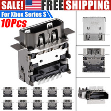 10Pcs HDMI Port Socket Dock Connector Replacement for Microsoft Xbox Series S US
