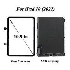 For iPad 10 2022 10.9in LCD Display Panel Touch Screen Digitizer Replacement Lot