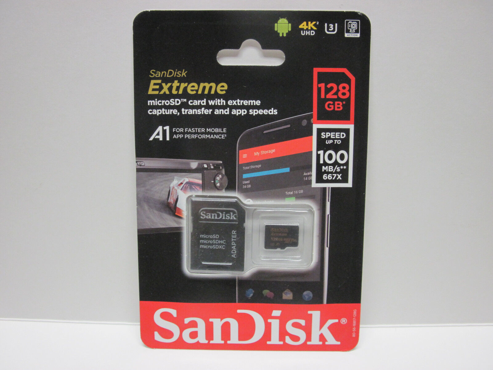 Sandisk Memoria SD Extreme Pro A2 128GB 200MB 4K GoPro SANDISK