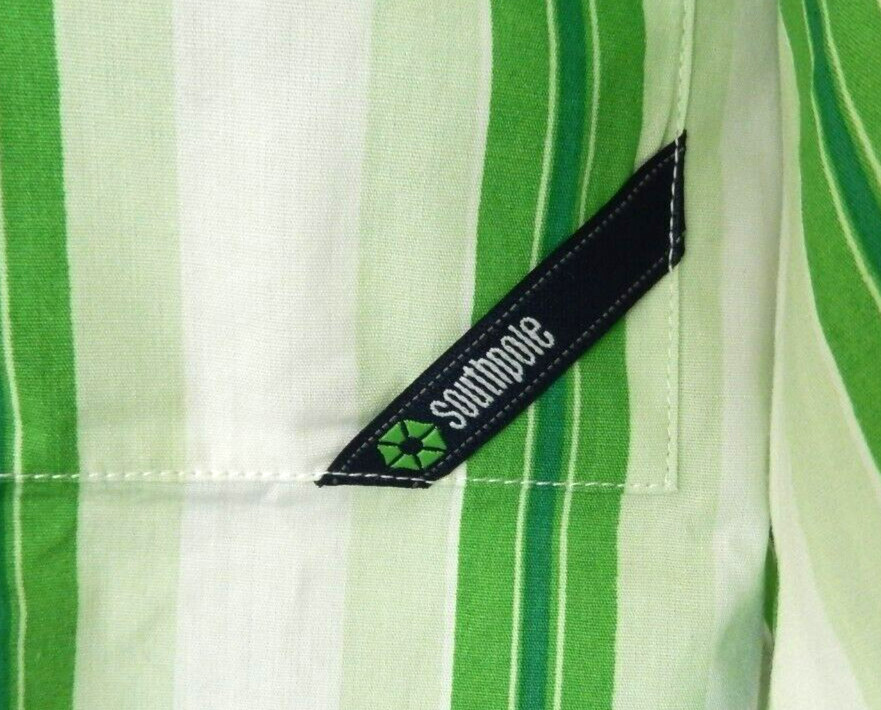 Southpole Authentic Collection Button Up Short Sl… - image 8