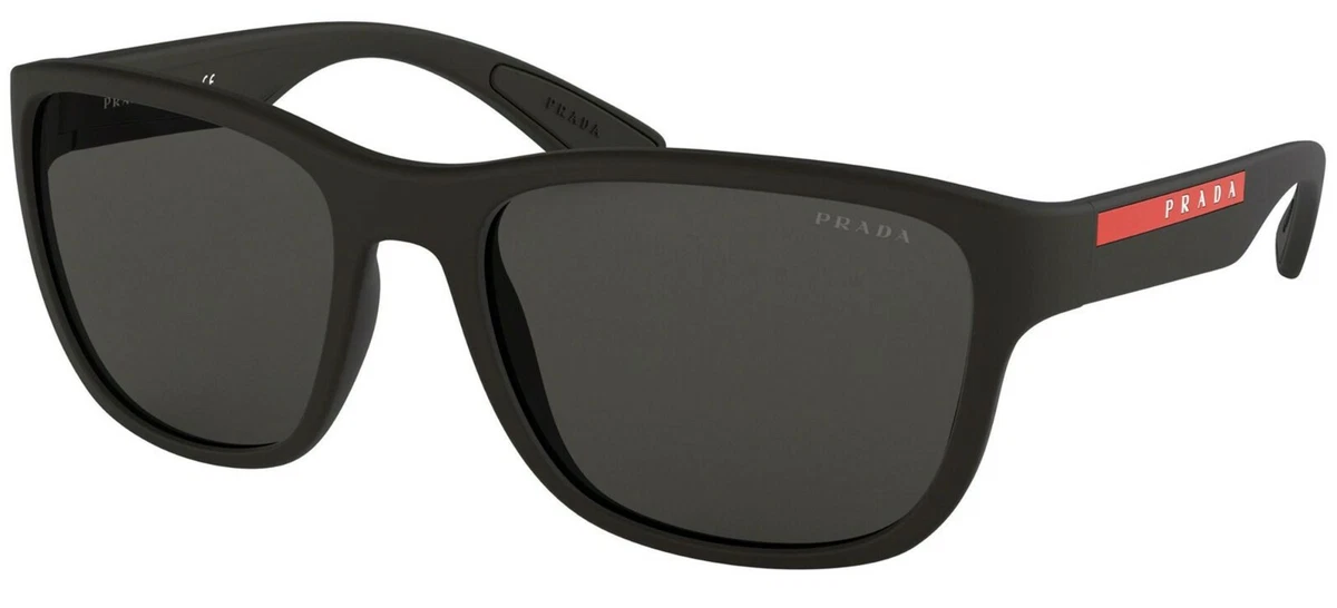 PRADA LINEA ROSSA SPECIAL PROJECT 2018 SPS 01U Black Grey DG0 5S0