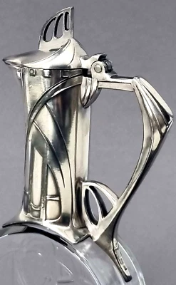 Kleine WMF Jugendstil Schnaps Likör Karaffe Mod. 309K Art Nouveau Decanter  (15) - Bild 1 von 4