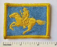 Original WYOMING US ARMY NATIONAL GUARD STATE Merrowed Edge