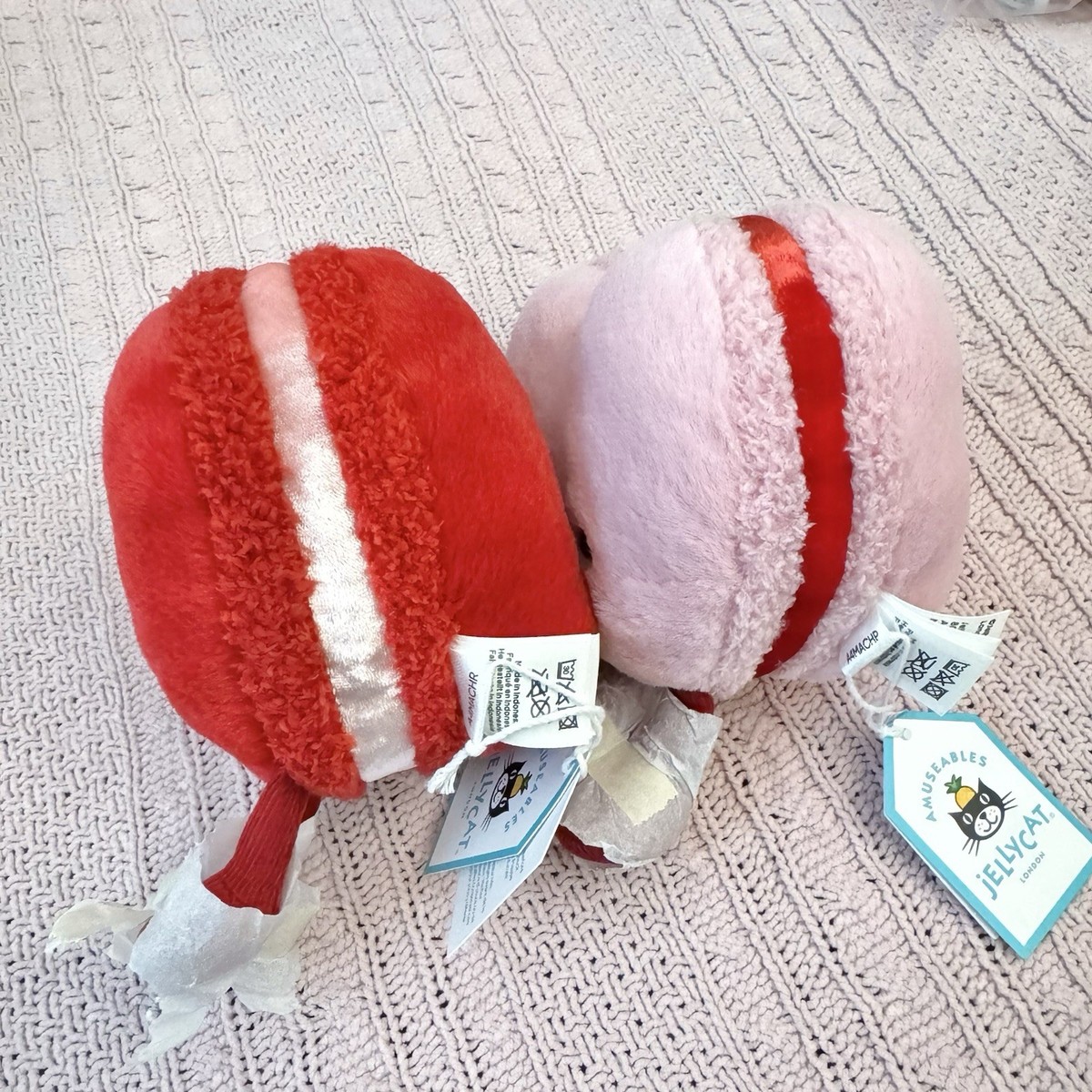 ❤️🩷 Bundle Authentic Jellycat Amuseables Red & Pink Heart