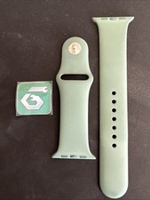Apple Watch Sport Band 44mm 42/45/46/49 Genuine OEM Cactus M/L Used