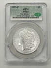 2023-P Morgan Silver Dollar CACG MS 70 First Delivery CAC US Mint 📈