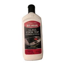 WEIMAN GLASS COOK TOP Heavy Duty CLEANER & POLISH RANGE TOP Free Ship