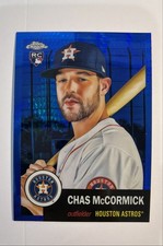 2022 Topps Chrome Platinum Anniversary - Chas McCormick #128 Blue Prism...