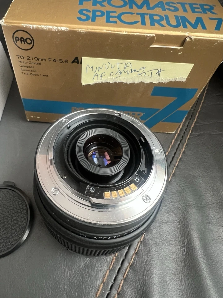 Promaster Spectrum 7 70-210mm F4-5.6 AF for Minolta and Sony A Mount Clean N Box - Image 4 of 4