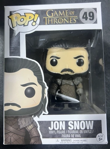Funko POP! Game of Thrones GOT Jon Snow #49 * Damaged * Sealed * Vaulted *