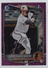 2025 Bowman Draft Chrome Fuchsia Reptilian Refractor /199 Caden Bodine #BDC-63