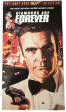 Diamonds Are Forever (1971) VHS - James Bond 007 - Sean Connery - Jill St John