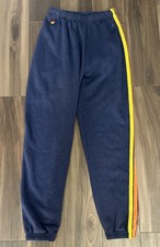 Aviator Nation 5-Stripe Sweatpants   Navy - Women's Size S
