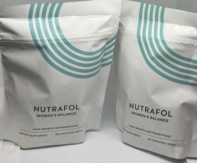 2 Genuine and Authentic Nutrafol Women's Balance   240 Capsules (45+ Age)