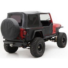 Smittybilt 9870215 Oem Soft Top Replacement Wtinted Windows Black Denim Smittybilt 9870215 Oem Soft Top Replacement Wtinted Windows Black Denim