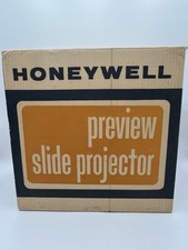 Honeywell Preview 620 Slide Projector Gray Original Box Power  Light Tested