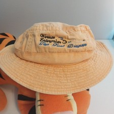 Werner Enterprises NHRA Racing Bucket Hat L Orange Denim Dragster Promo