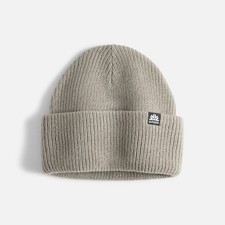 Autumn Simple Solid Beanie Hat, Stone