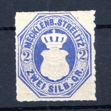 Mecklenburg-Strelitz 5 LUXUS * MH 60EUR (GA5005