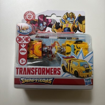 Transformers Swapticons Autobot Hot Rod & Bumblebee Figure Brand New Sealed!