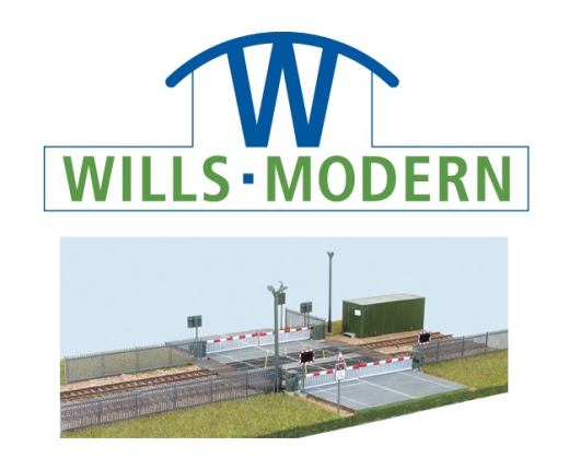 Wills SSM318 Modern Level Crossing OO/HO Gauge Kit