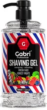 Gabri Shaving Gel 1000ml, Transparent, No Foam, Ultra Sensitive Shaving Gel for  11.99 per litre