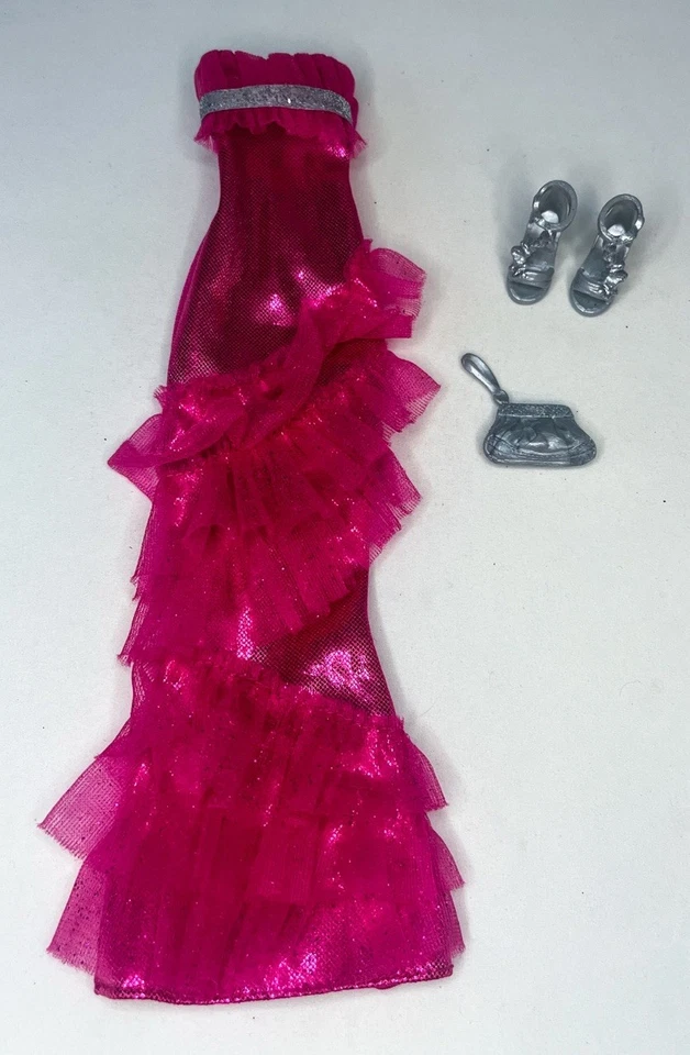 BARBIE Fashionistas Gala Party Dress & Accessory Fashion 2011 Mattel #W3181. - Image 2 of 4