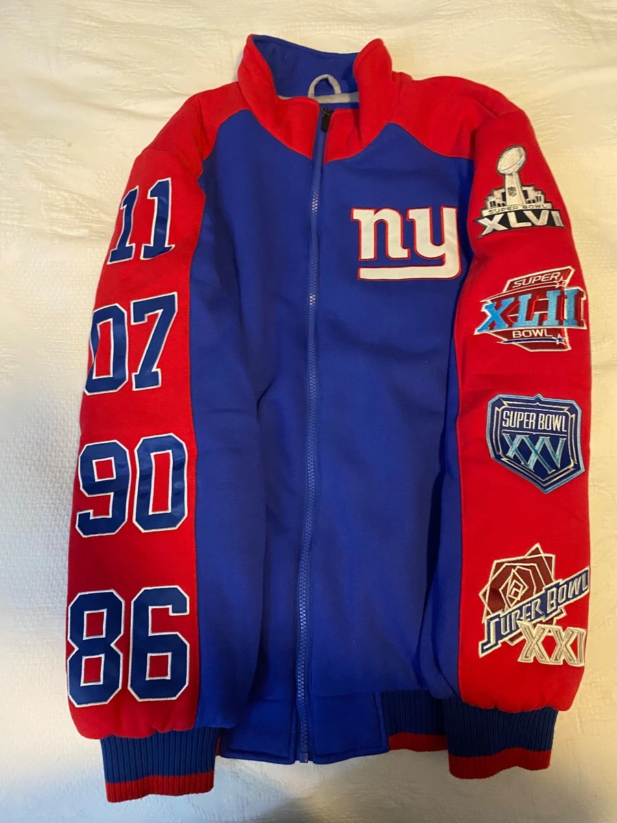 Super Bowl New York Giants NFL Jackets for sale | eBay