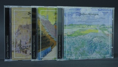 3 CDs Set Julius Röntgen Edition CPO Staatsphilharmonie Rheinland-Pfalz DDD