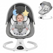 Premium 3-in-1 Portable Baby Swing/Rocker: Music, Motion, Lightweight