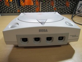 SEGA Dreamcast Console only, New Caps, Battery, Fuse Working GD Rom Very Clean!!