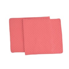 Abbott Coral Cotton Quilted Table Runner 16" x 51"