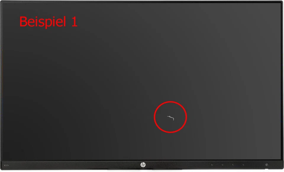 HP Z23n 23-Zoll Monitor IPS FHD 1920x1080 DP HDMI VGA USB 7ms schwarz ohne Fuß - Bild 2 von 4