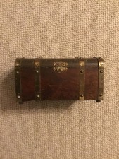 Vintage Miniture Oak Chest