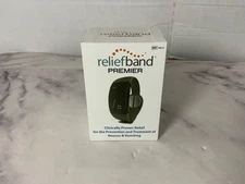 ReliefBand Premier 2.0 Anti-Nausea Wristband (Charcoal) - New