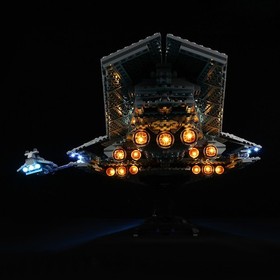 LED Light Kit for Super Star Destroyer - Compatible with LEGO&reg; 10221 (Remote)📦