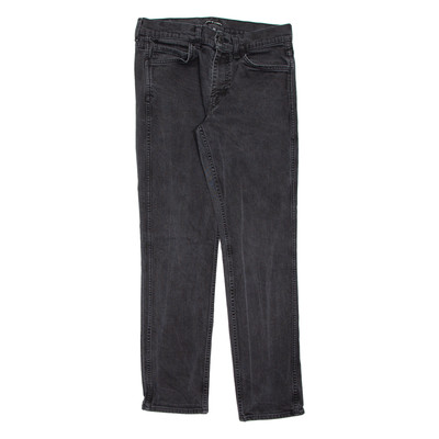 LEVI'S Levi's Line 8 Damenjeans Schmal Gerade Schwarz Charcoal-Waschung W32 L32