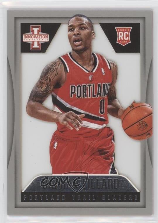 2012-13 Panini Innovation View Rookies 47/349 Damian Lillard #142 Rookie RC i2b
