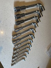Facom Angled box spanner set, 6 point, duel head, open end.