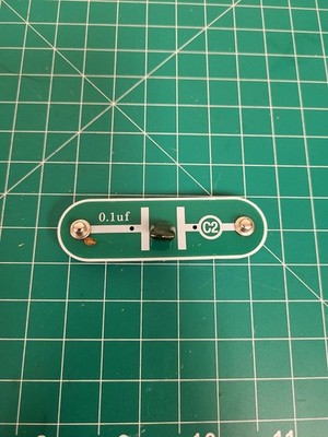 Snap Circuits C2 0.1uF Capacitor Green Module Replacement Part Elenco Kit STEM