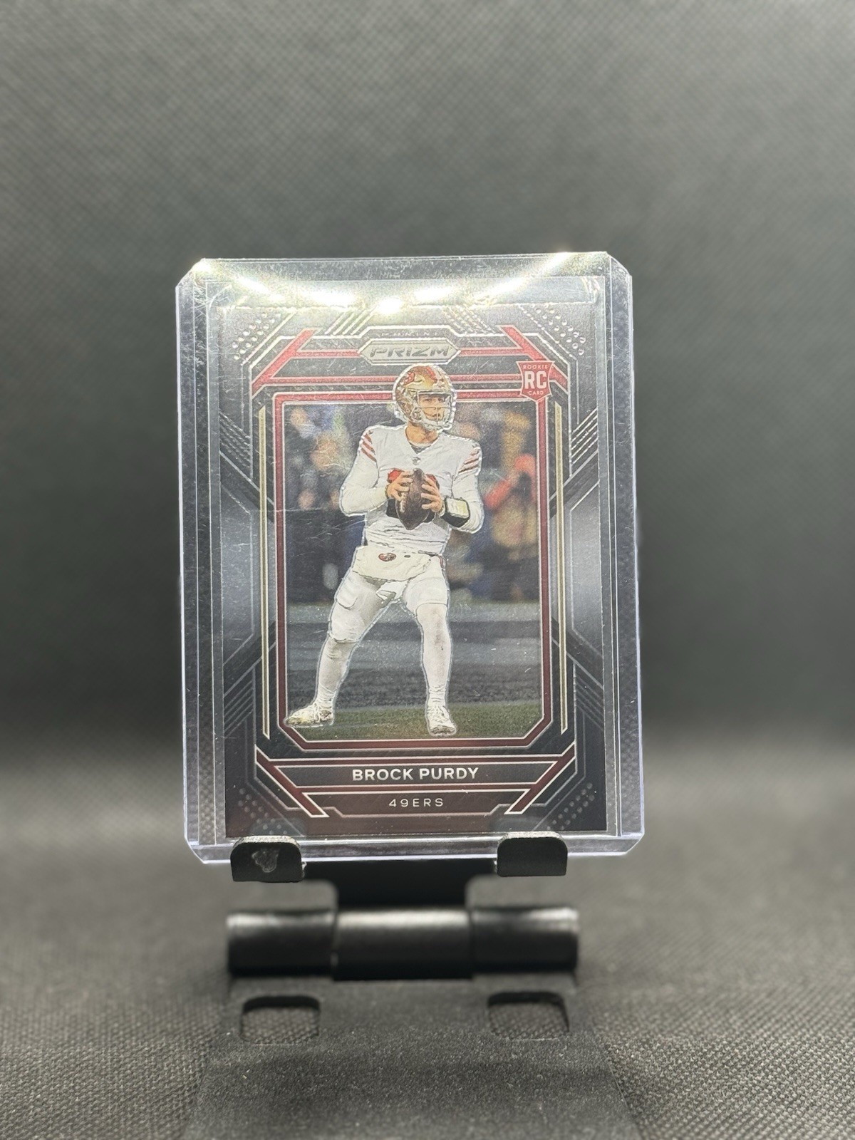 Brock Purdy Panini Chronicles Prizm Black #PB8 Base