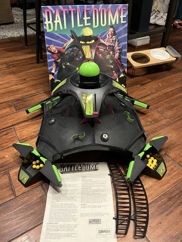 Vintage Battledome Game Parker Brothers 1995 Complete Tested Working with Box!