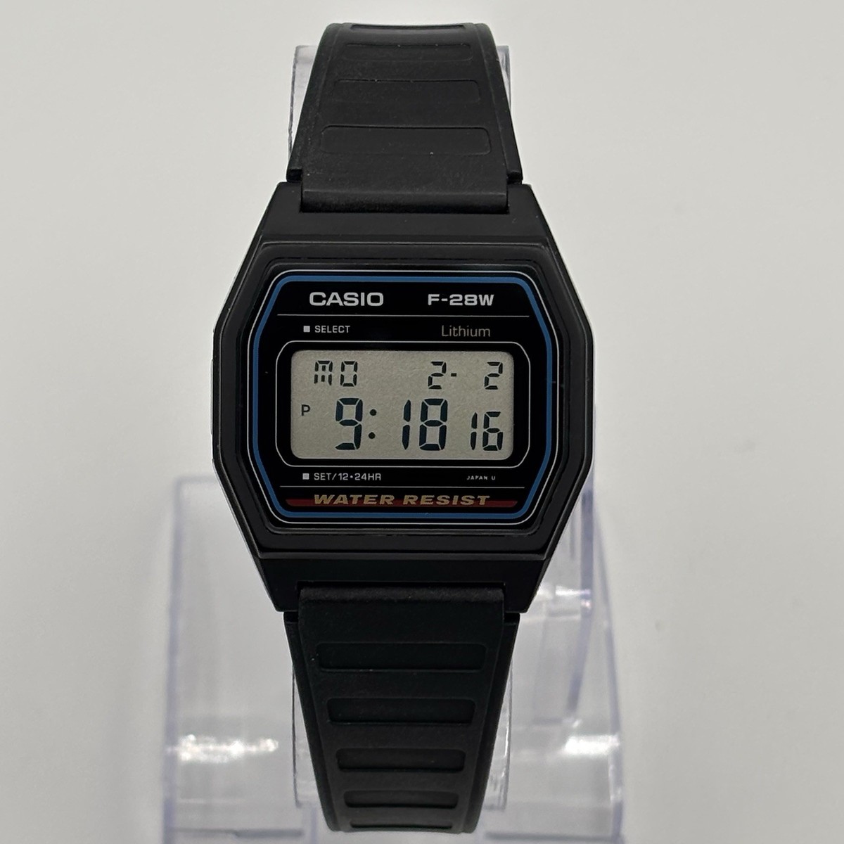 Vintage RARE Casio F-28w (1156) Retro Watch Runs Battery Kca5 for