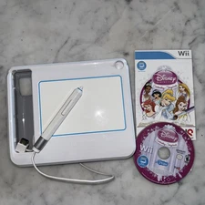 uDraw GameTablet + uDraw Disney Princess(CIB) (Nintendo Wii, 2011) - Tested