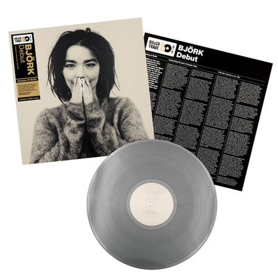BJORK アナログレコード BJORK Debut Silver Rough Trade 50th Anniversary Vinyl LP LE /2000