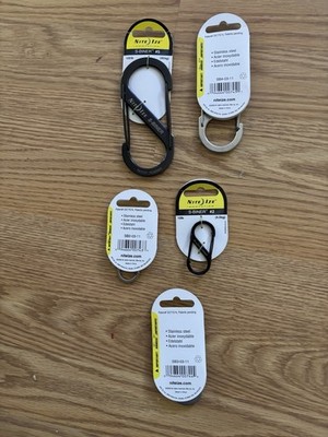 NITE IZE   Assorted s Biners Lot of Five